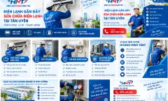 Điện lạnh gần đây – Địa chỉ sửa chữa điện lạnh tại Tân Uyên